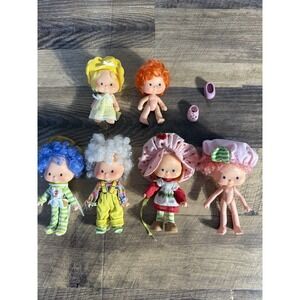 Strawberry Shortcake & Friends Dolls 1980s Original Vintage Lot Of 6 ✅ Desc